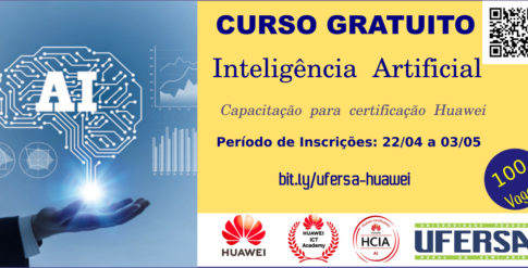 Propaganda do curso gratuito inteligência artificial